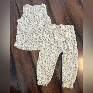 Rylee + Cru Lemons Tank and Pant Set